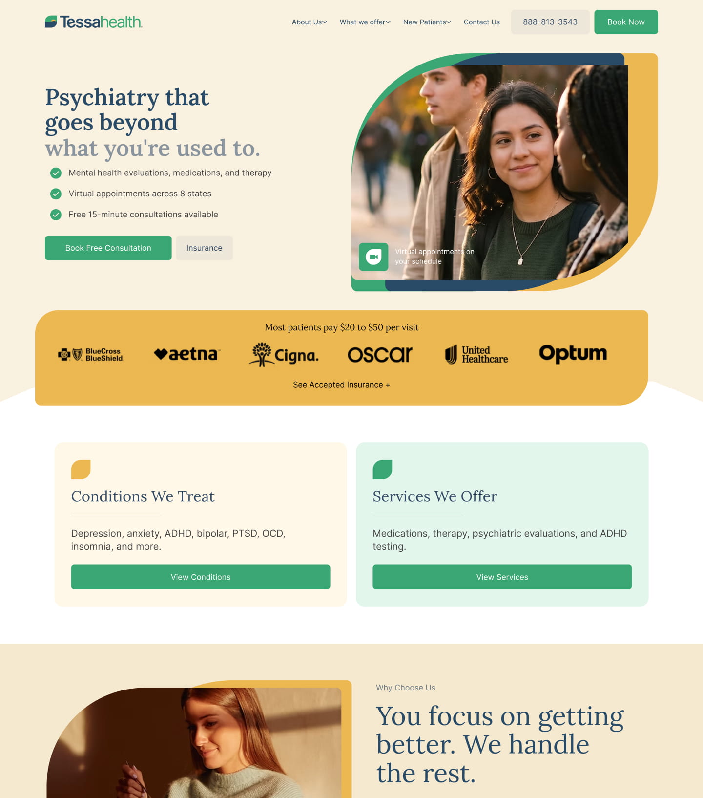 Tessa Health website